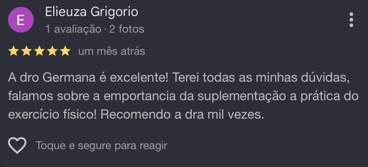 Feedback de paciente 1